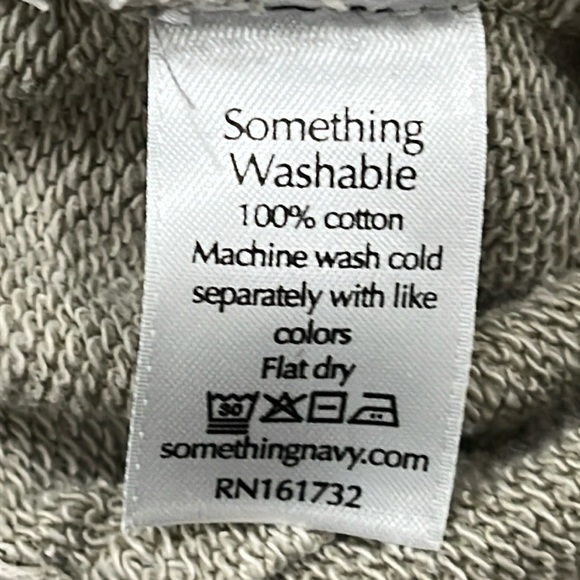 Something Navy Taupe Washout Cotton Terry Sweatpants size S - Picture 5 of 10